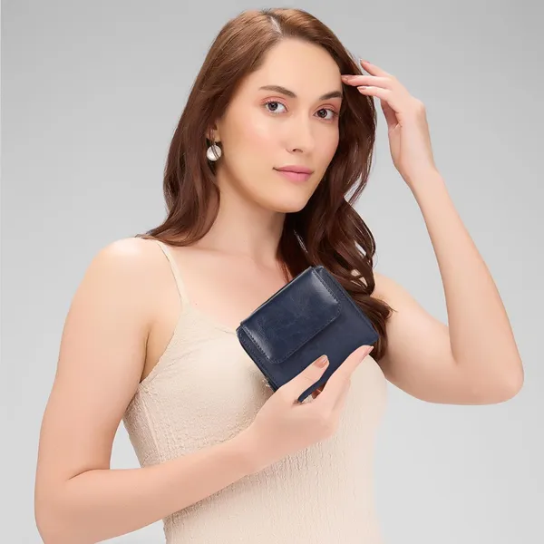 Blue_Faux_Leather_Premium_&_Elegant_Mini_Wallet_For_Women_&_Girls