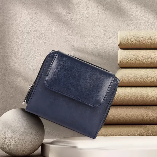Blue_Faux_Leather_Premium_&_Elegant_Mini_Wallet_For_Women_&_Girls