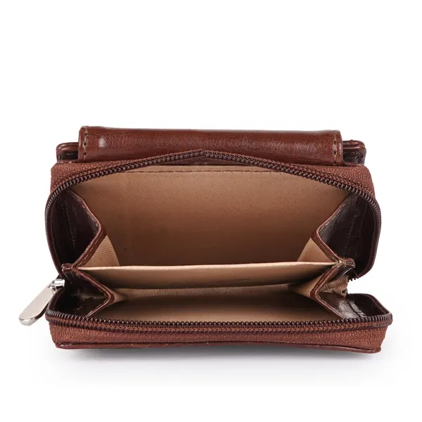 Brown_Faux_Leather_Premium_&_Elegant_Mini_Wallet_For_Women_&_Girls