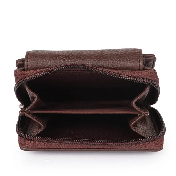 Brown_Faux_Leather_Premium_&_Elegant_Mini_Wallet_For_Women_&_Girls
