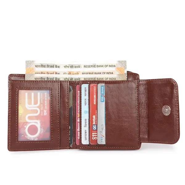 Brown_Faux_Leather_Premium_&_Elegant_Mini_Wallet_For_Women_&_Girls