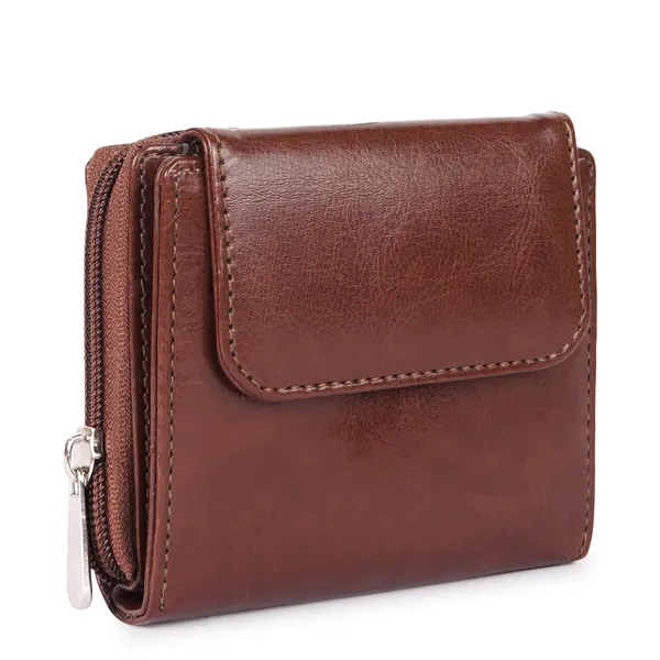 Brown_Faux_Leather_Premium_&_Elegant_Mini_Wallet_For_Women_&_Girls