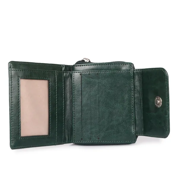 Green_Faux_Leather_Premium_&_Elegant_Mini_Wallet_For_Women_&_Girls