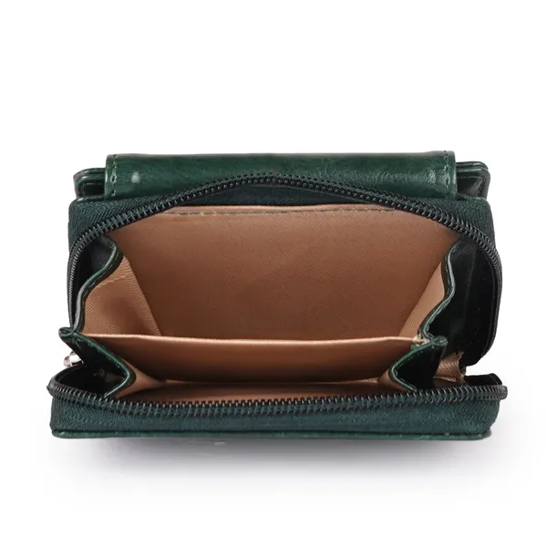 Green_Faux_Leather_Premium_&_Elegant_Mini_Wallet_For_Women_&_Girls