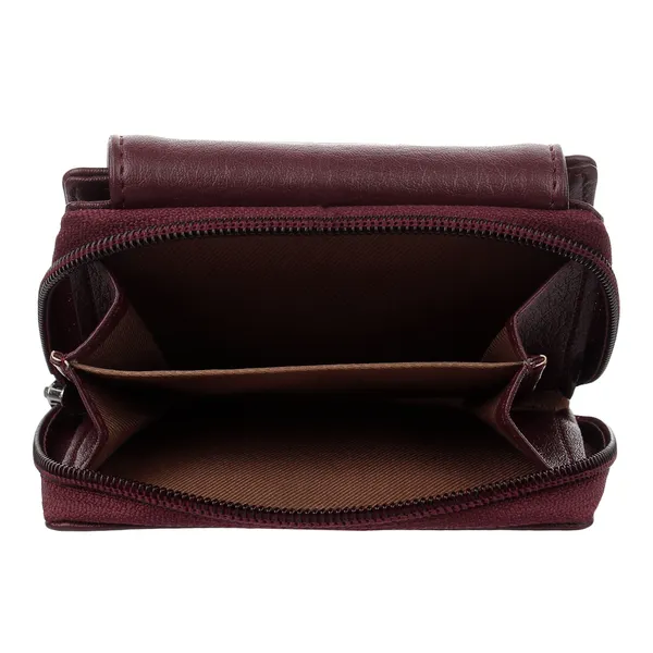 Maroon_Faux_Leather_Premium_&_Elegant_Mini_Wallet_For_Women_&_Girls
