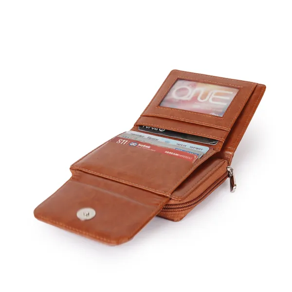 Rust_Faux_Leather_Premium_&_Elegant_Mini_Wallet_For_Women_&_Girls