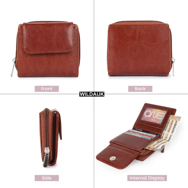 Tan_Faux_Leather_Premium_&_Elegant_Mini_Wallet_For_Women_&_Girls