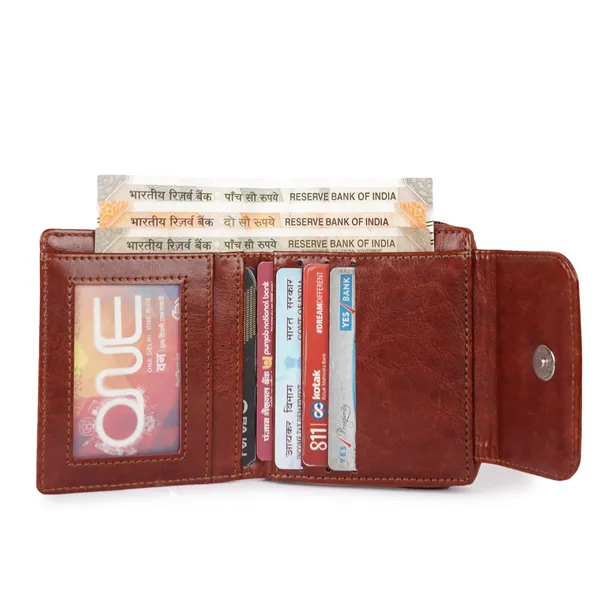 Tan_Faux_Leather_Premium_&_Elegant_Mini_Wallet_For_Women_&_Girls