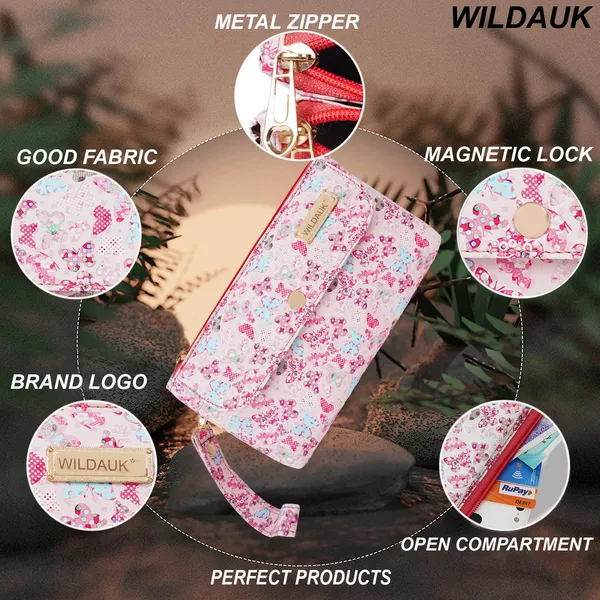 Pink_Genuine_Natural_Leather_Premium_&_Elegant_Clutch_For_Women_&_Girls