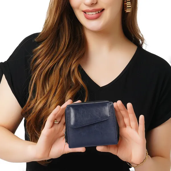 Blue_Faux_Leather_Premium_&_Elegant_Wallet_For_Women
