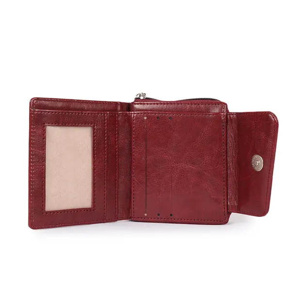 Maroon_Faux_Leather_Premium_&_Elegant_Wallet_For_Women