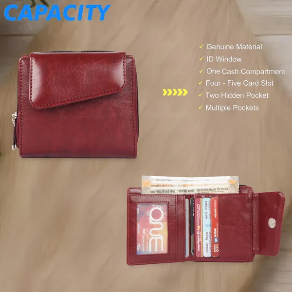 Maroon_Faux_Leather_Premium_&_Elegant_Wallet_For_Women