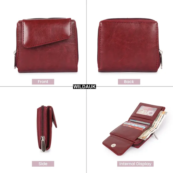 Maroon_Faux_Leather_Premium_&_Elegant_Wallet_For_Women