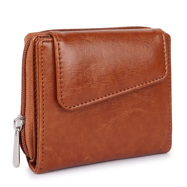 Rust_Faux_Leather_Premium_&_Elegant_Wallet_For_Women