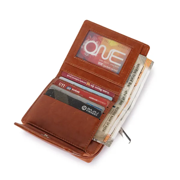 Rust_Faux_Leather_Premium_&_Elegant_Wallet_For_Women