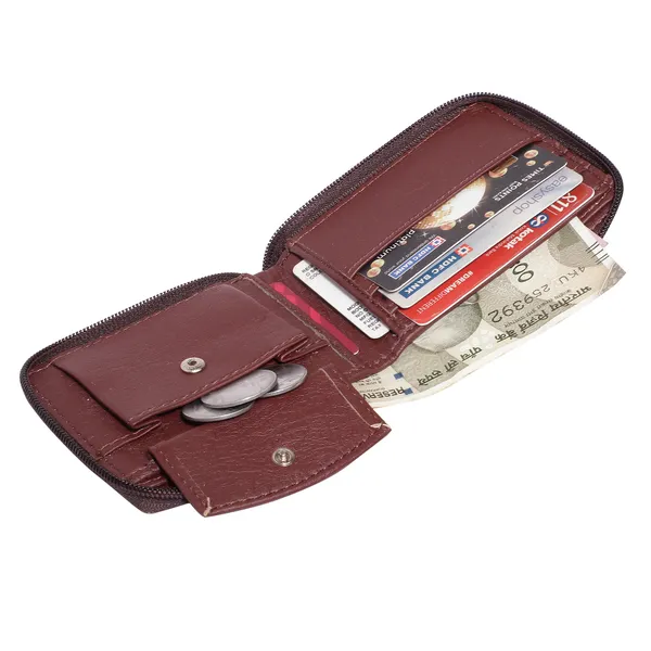 Brown_Artificial_Leather_Premium_&_Elegant_Wallet_For_Unisex