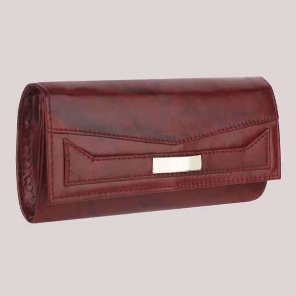 Maroon_Genuine_Natural_Leather_Premium_&_Elegant_Clutch_For_Women_&_Girls