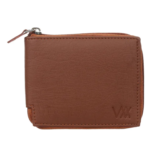 Tan_Artificial_Leather_Premium_&_Elegant_Wallet_For_Unisex