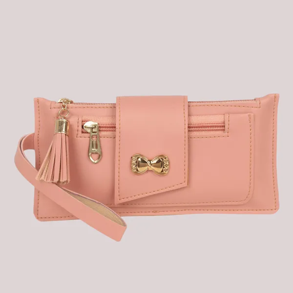 Pink_Artificial_Leather_Premium_&_Elegant_Clutch_For_Women_&_Girls