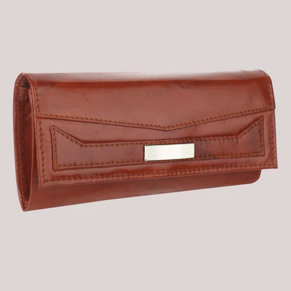 Tan_Genuine_Natural_Leather_Premium_&_Elegant_Clutch_For_Women_&_Girls
