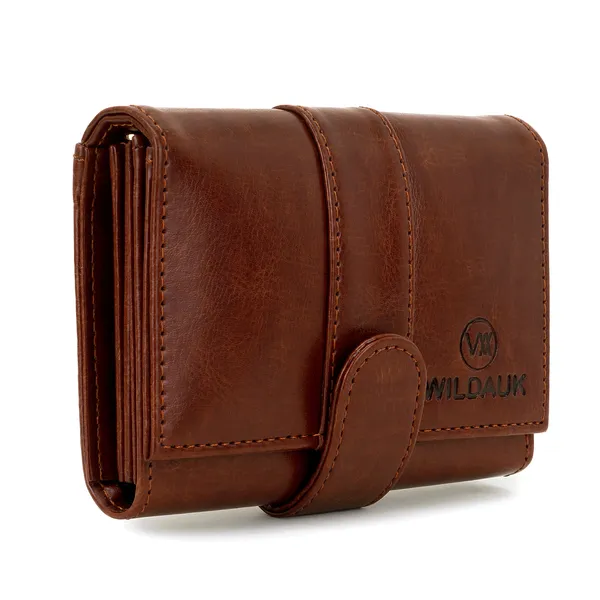 Tan_Artificial_Leather_Premium_&_Elegant_Wallet_For_Women