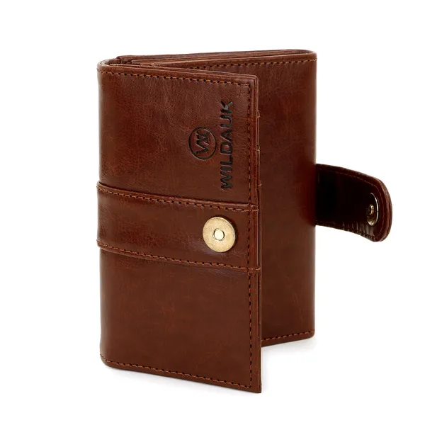 Tan_Artificial_Leather_Premium_&_Elegant_Wallet_For_Women