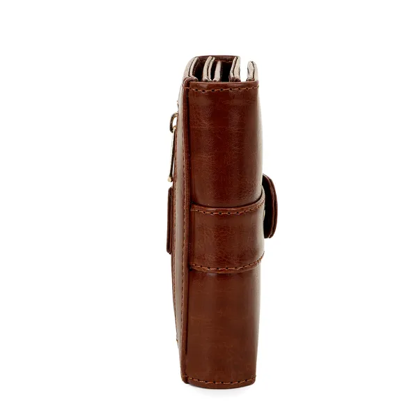 Tan_Artificial_Leather_Premium_&_Elegant_Wallet_For_Women