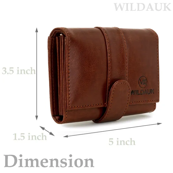 Tan_Artificial_Leather_Premium_&_Elegant_Wallet_For_Women