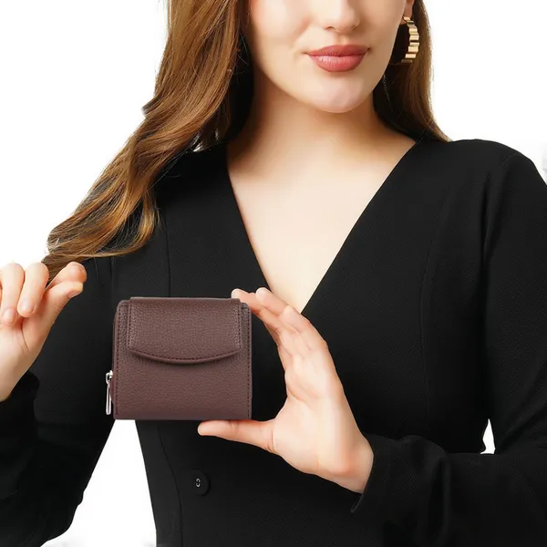 Brown_Artificial_Leather_Premium_&_Elegant_Wallet_For_Women