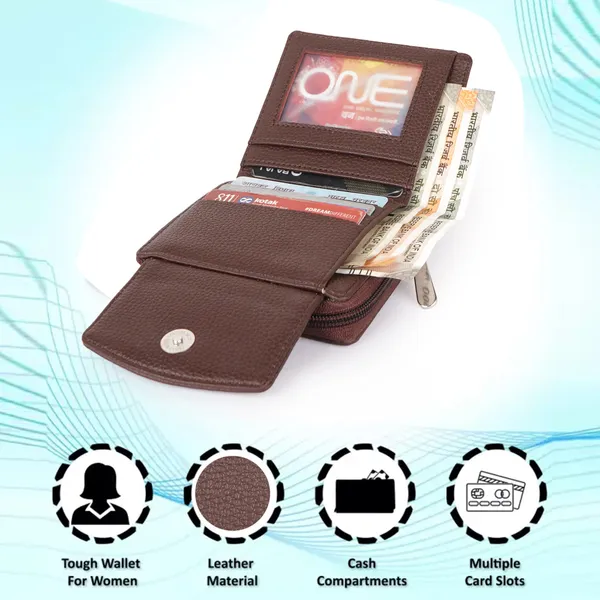 Brown_Artificial_Leather_Premium_&_Elegant_Wallet_For_Women