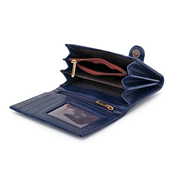Blue_Artificial_Leather_Premium_&_Elegant_Wallet_For_Women