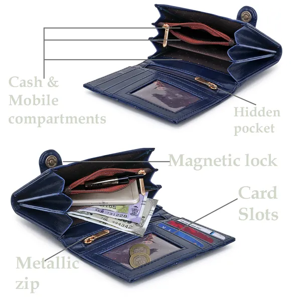 Blue_Artificial_Leather_Premium_&_Elegant_Wallet_For_Women