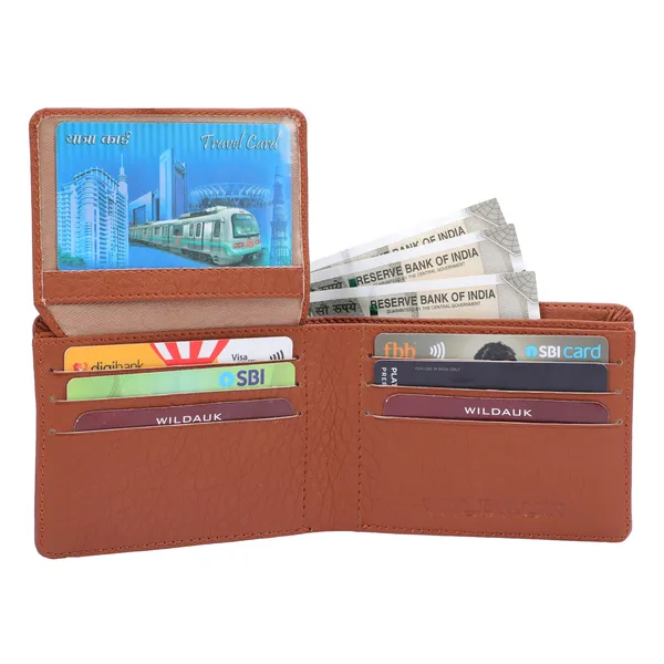 Tan_Artificial_Leather_Premium_&_Elegant_Wallet_For_Men