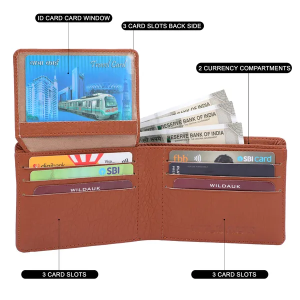 Tan_Artificial_Leather_Premium_&_Elegant_Wallet_For_Men