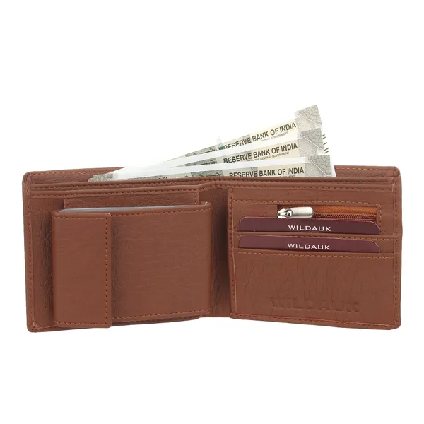 Tan_Artificial_Leather_Premium_&_Elegant_Wallet_For_Men