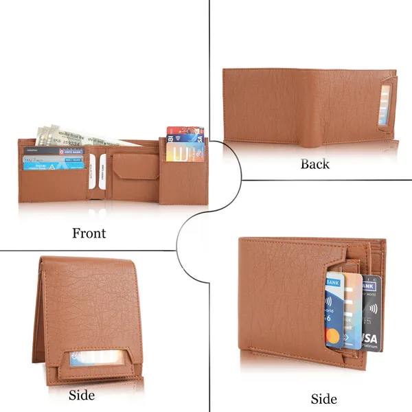 Tan_Artificial_Leather_Premium_&_Elegant_Wallet_For_Men