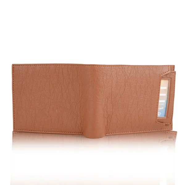 Tan_Artificial_Leather_Premium_&_Elegant_Wallet_For_Men