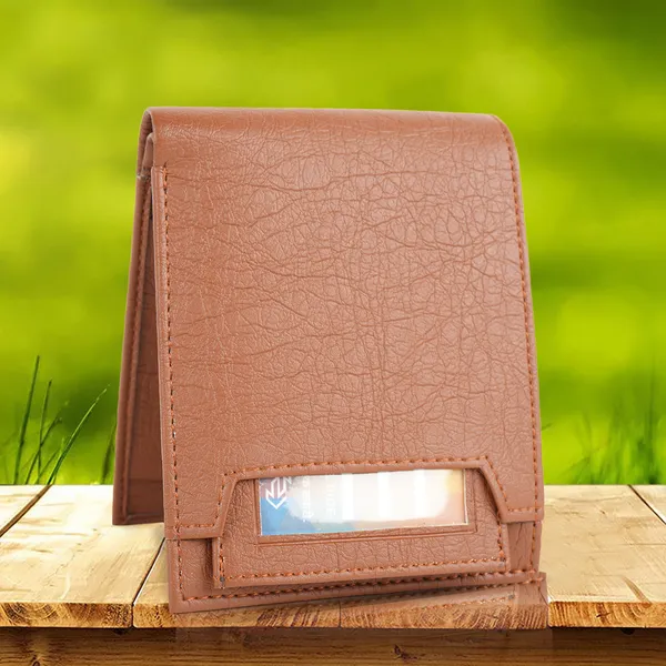 Tan_Artificial_Leather_Premium_&_Elegant_Wallet_For_Men