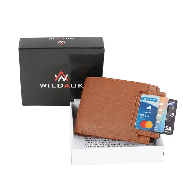 Tan_Artificial_Leather_Premium_&_Elegant_Wallet_For_Men