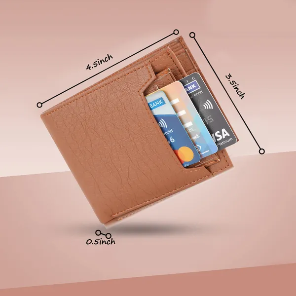 Tan_Artificial_Leather_Premium_&_Elegant_Wallet_For_Men