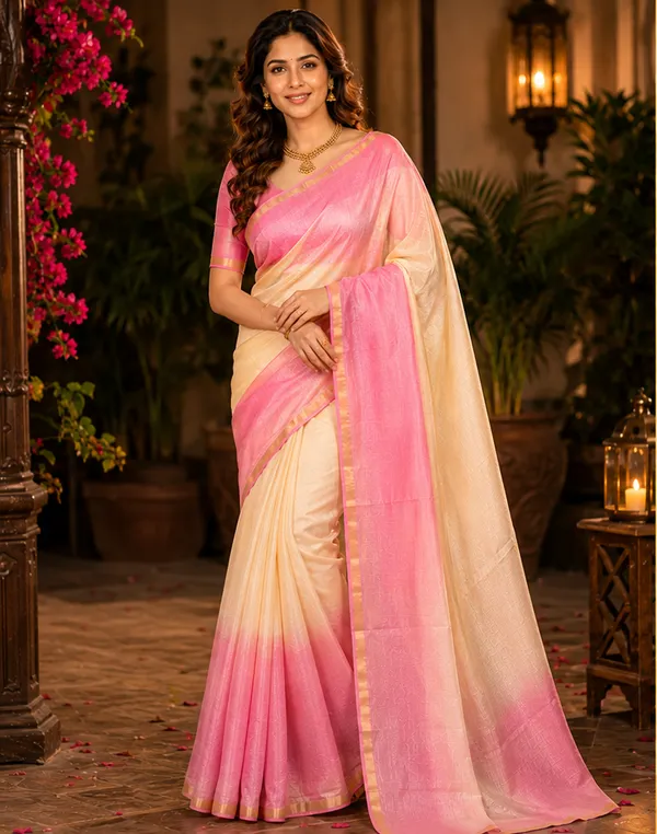 Traditional_Pink_&_Ivory_Art_Silk_Cotton_Saree_with_Rich_Pallu_|_Designer_Party_Wear_Saree