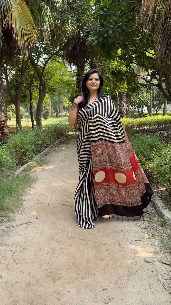 Designer_Ajrakh_Printed_Saree_for_Women_|_Royal_Ajrakh_Heritage_Saree