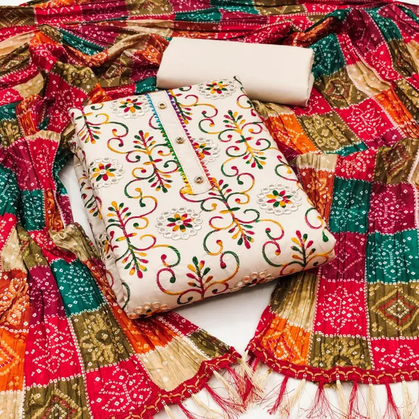 Cotton_Dress_Material_Set_for_Women_with_Chinon_Bandhani_Print_Dupatta_|_Unstitched_Salwar_Suit_Fabric_(Top_1.9m,_Bottom_2m,_Dupatta_2.1m)