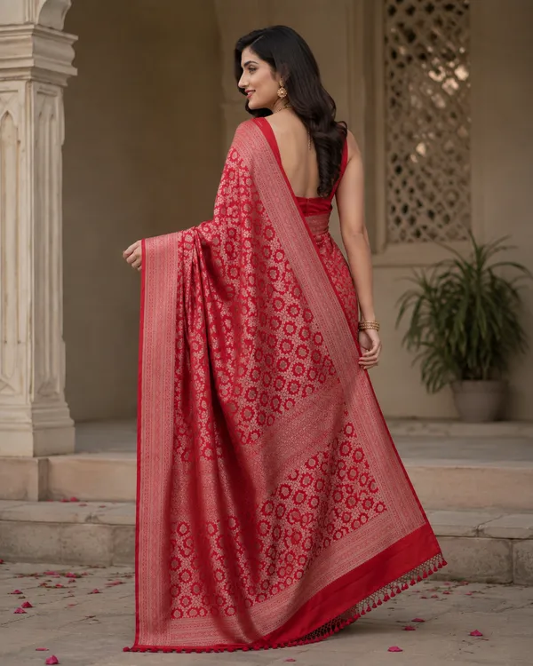 Women's_Premium_Banarasi_Silk_Saree_with_Rich_Zari_Weaving_|_Designer_Wedding_&_Festive_Saree