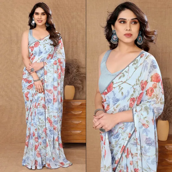 Ready_to_Wear_Pure_Soft_Georgette_Silk_Saree_with_Beautiful_Multi_Colour_Pedding_Design