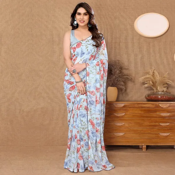 Ready_to_Wear_Pure_Soft_Georgette_Silk_Saree_with_Beautiful_Multi_Colour_Pedding_Design