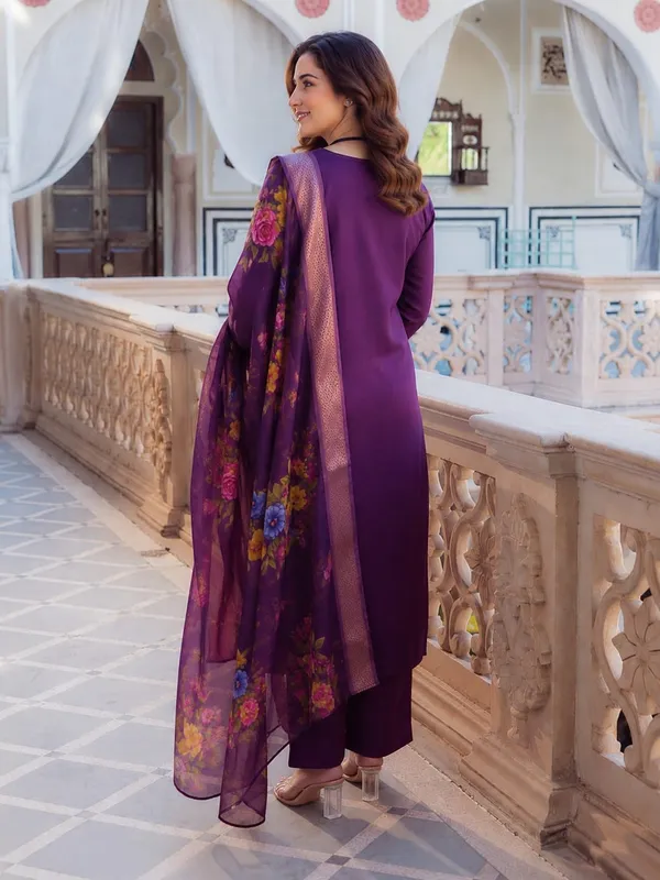 Women's_Cotton_Spun_Hand_Print_Kurta_Set_with_Bottom_&_Dupatta_|_Stitched_Ethnic_Wear