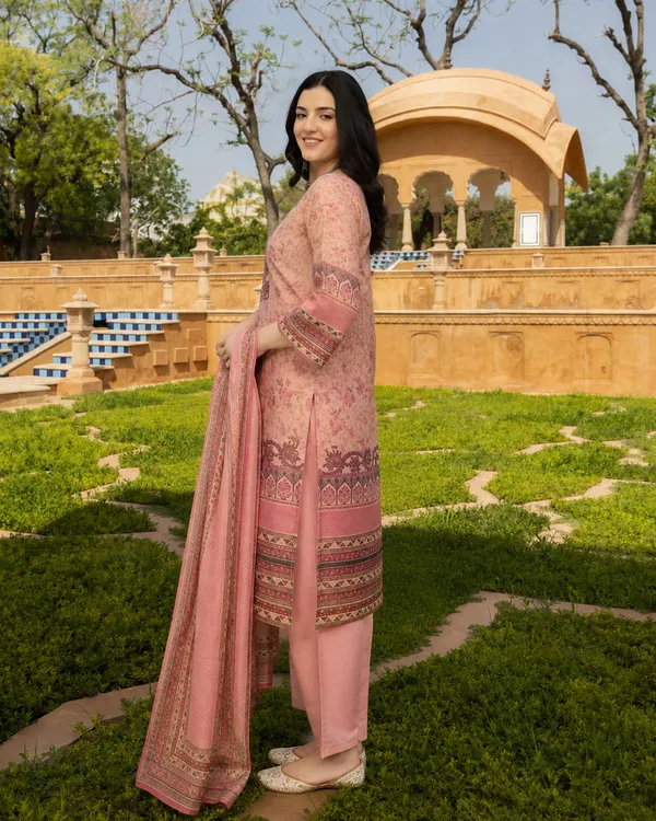 Women's_Cotton_Spun_Hand_Print_Kurta_Set_with_Bottom_&_Dupatta_|_Stitched_Ethnic_Wear