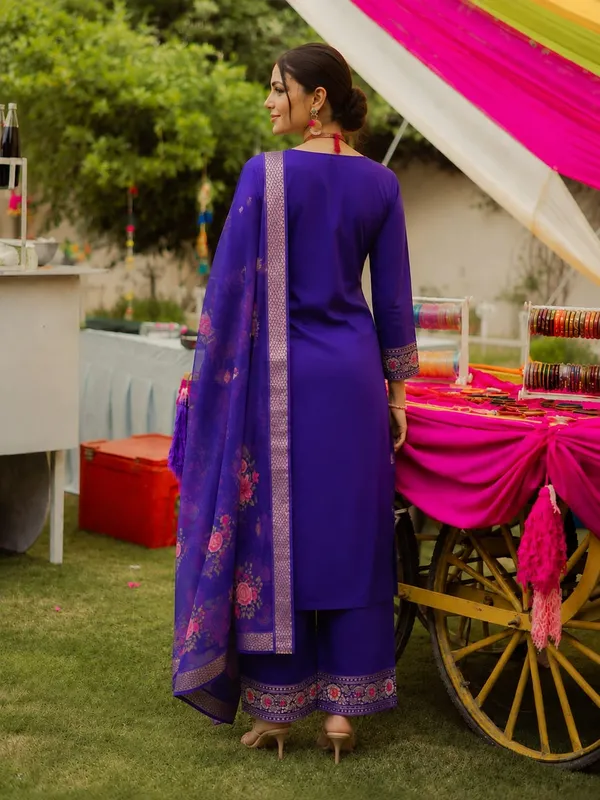 Women's_Cotton_Spun_Hand_Print_Kurta_Set_with_Bottom_&_Dupatta_|_Stitched_Ethnic_Wear