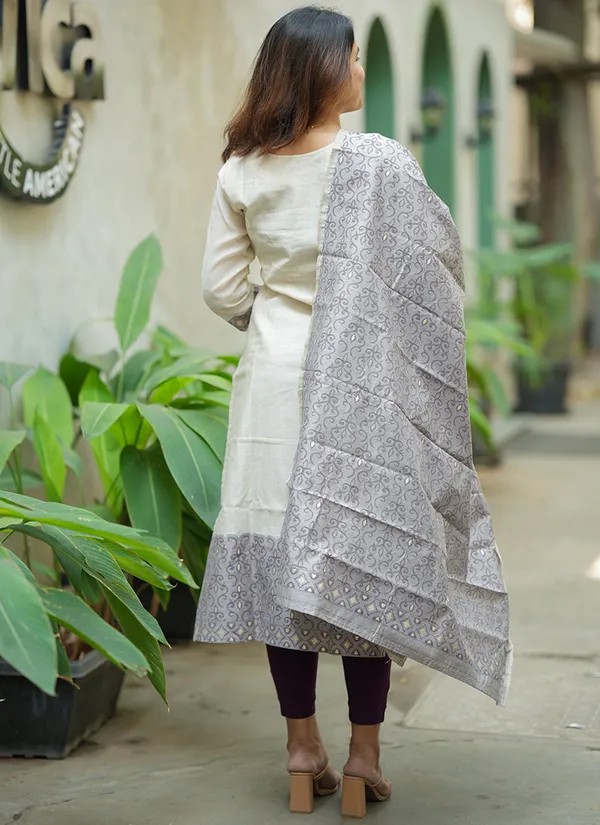 Women's_Jamdani_Cotton_Jacquard_Kurta_Set_with_Bottom_&_Dupatta_|_Elegant_Ethnic_Wear